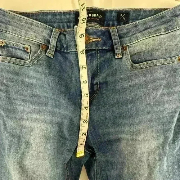 LUCKY BRAND LOLITA BOOT JEANS SLIGHT DISTRESSING SIZE 28/8 - Picture 6 of 15